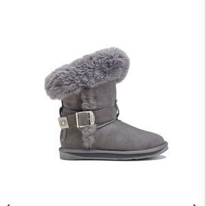 Australia Luxe Women's Boot Tsar Short Sheepskin Fur Size 8 Msrp $410